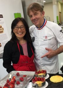 Michelle with Master Chef Stephane Treand