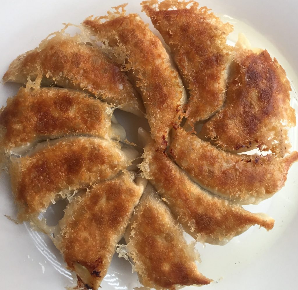 Perfect Potstickers. Meat and vegetable dumpling recipe.