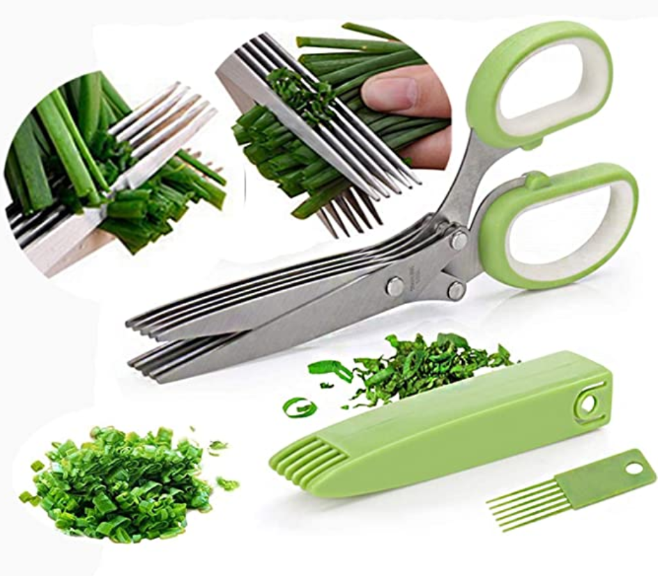 herb cutter makes chopping herbs easy