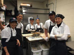 Making dumplings at Northern Tiger