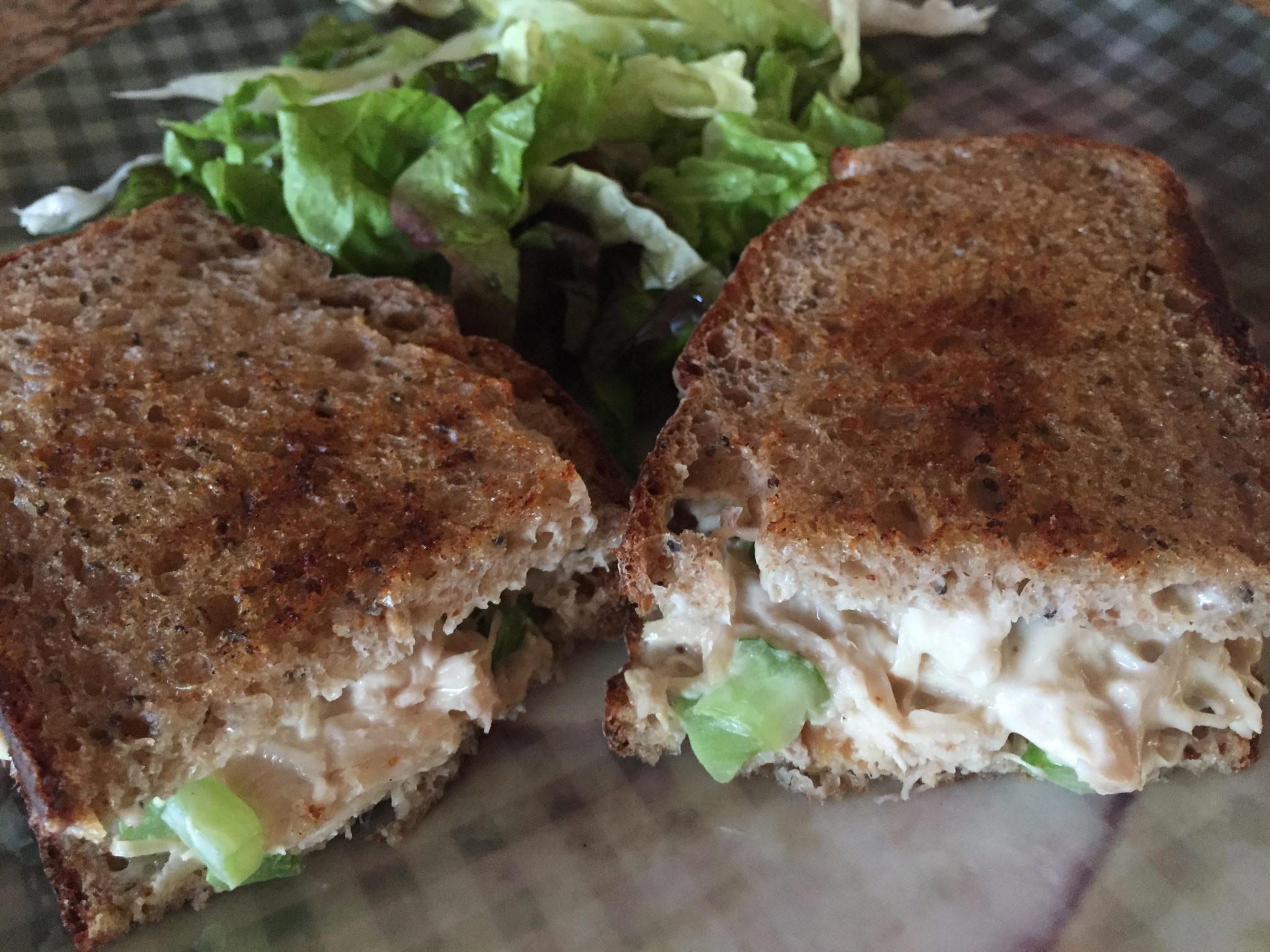 Grilled Chicken Salad Sandwich Sammywongskitchen