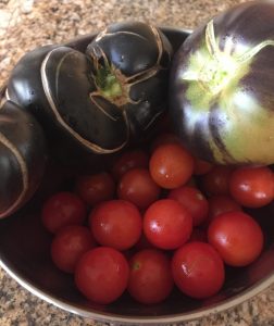 Black beauties and sweet one million cherry tomatoes