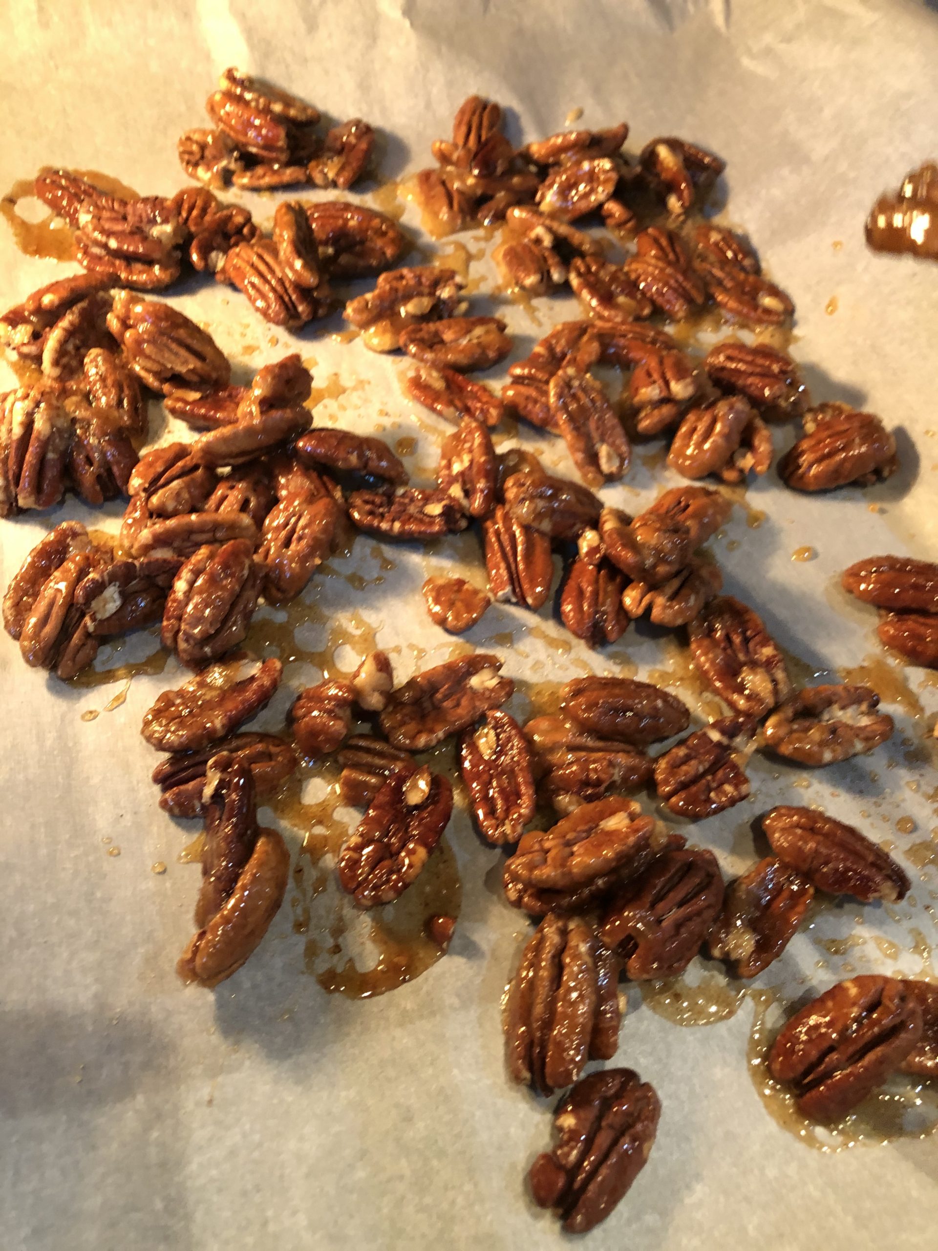SPICY GLAZED PECANS with rosemary - sammywongskitchen.com