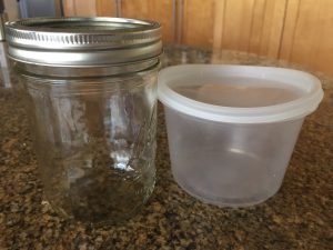 containers to keep starter