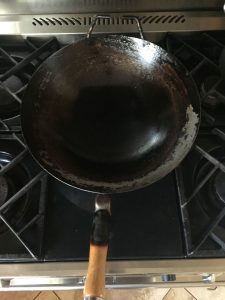 My well used wok!