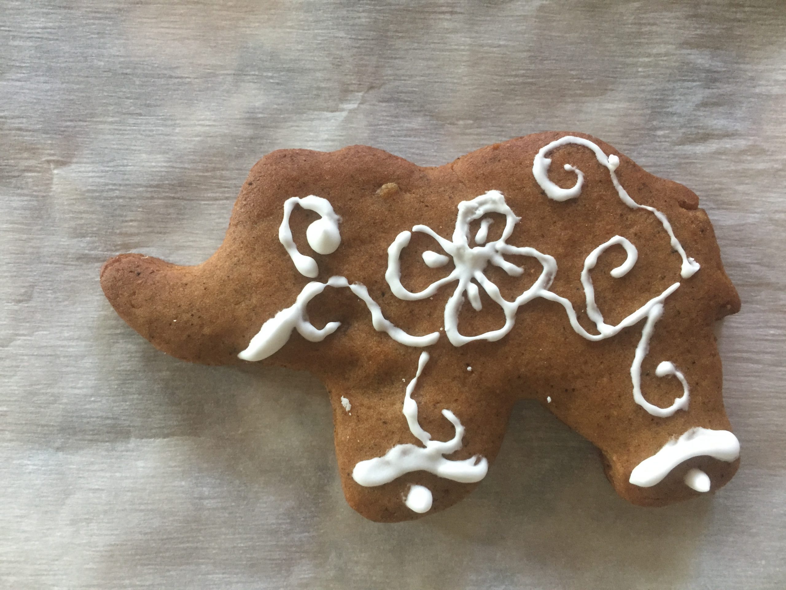 Gingerbread cookie without sourdough