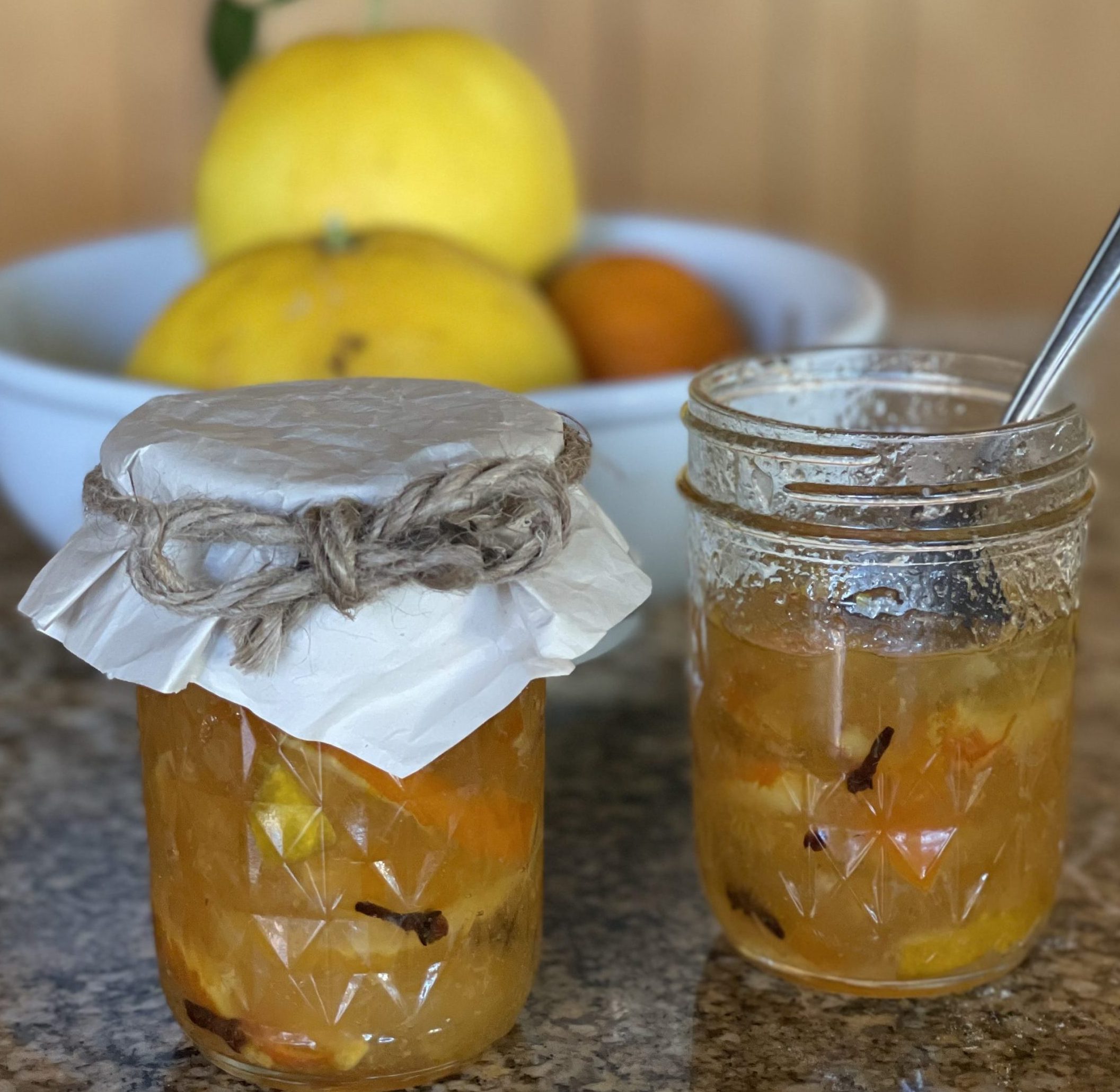 Citrus clove marmalade