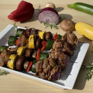 grilled lamb kebabs