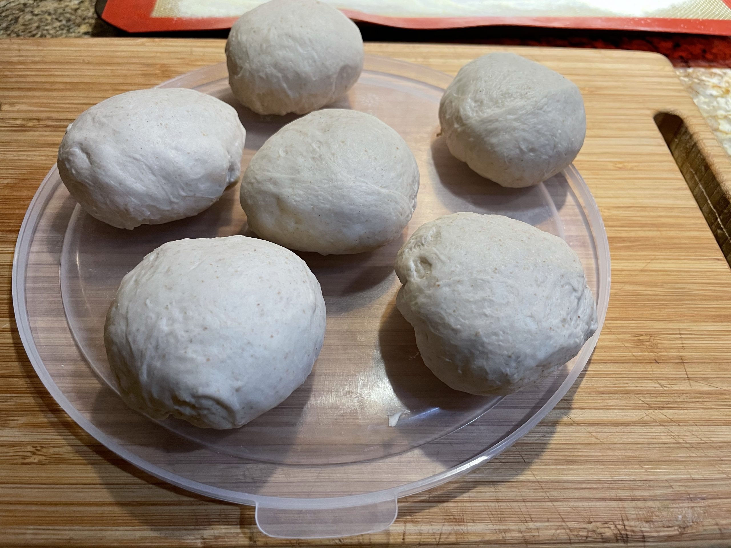 Shape dough into balls
