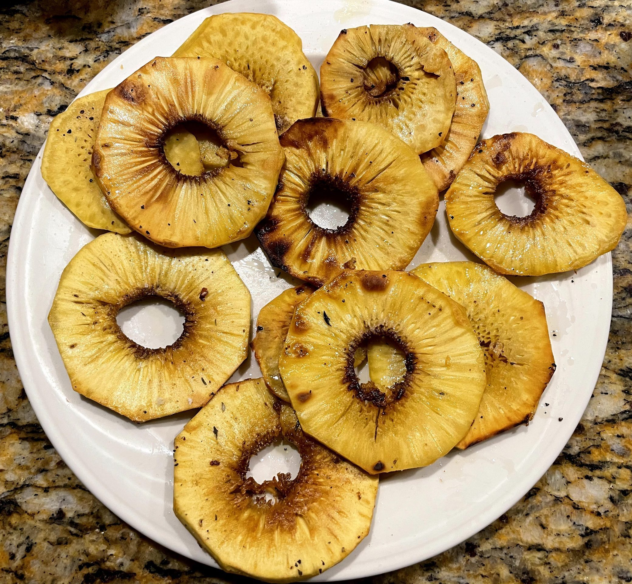 Sauteed breadfruit.