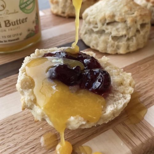 sourdough kefir scones