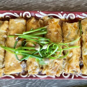 Braised bean curd rolls