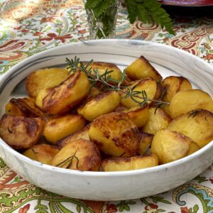 Perfectly roasted rosemary potatoes