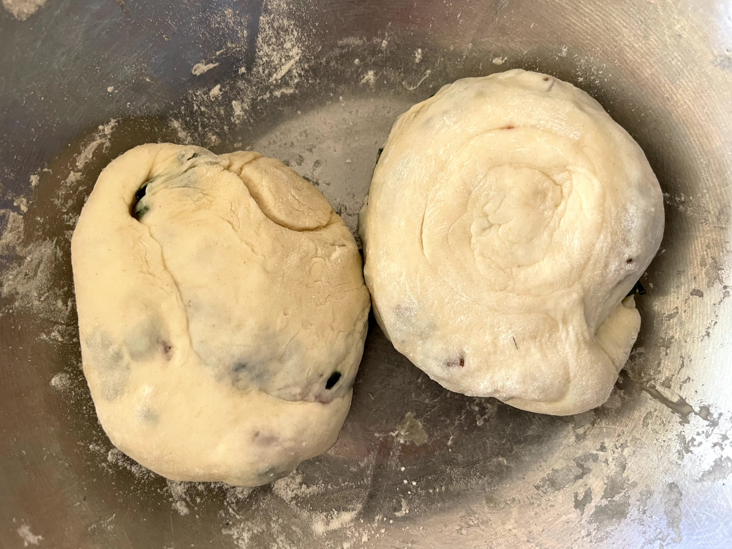 Allow the dough to rest for at least 1/2 hour.