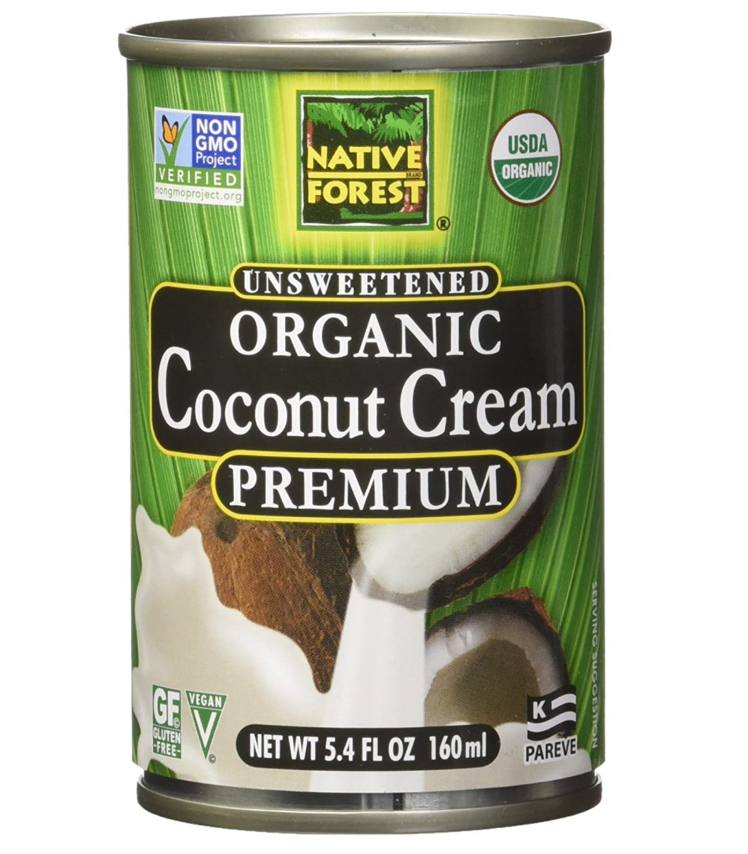 unsweetened coconut cream