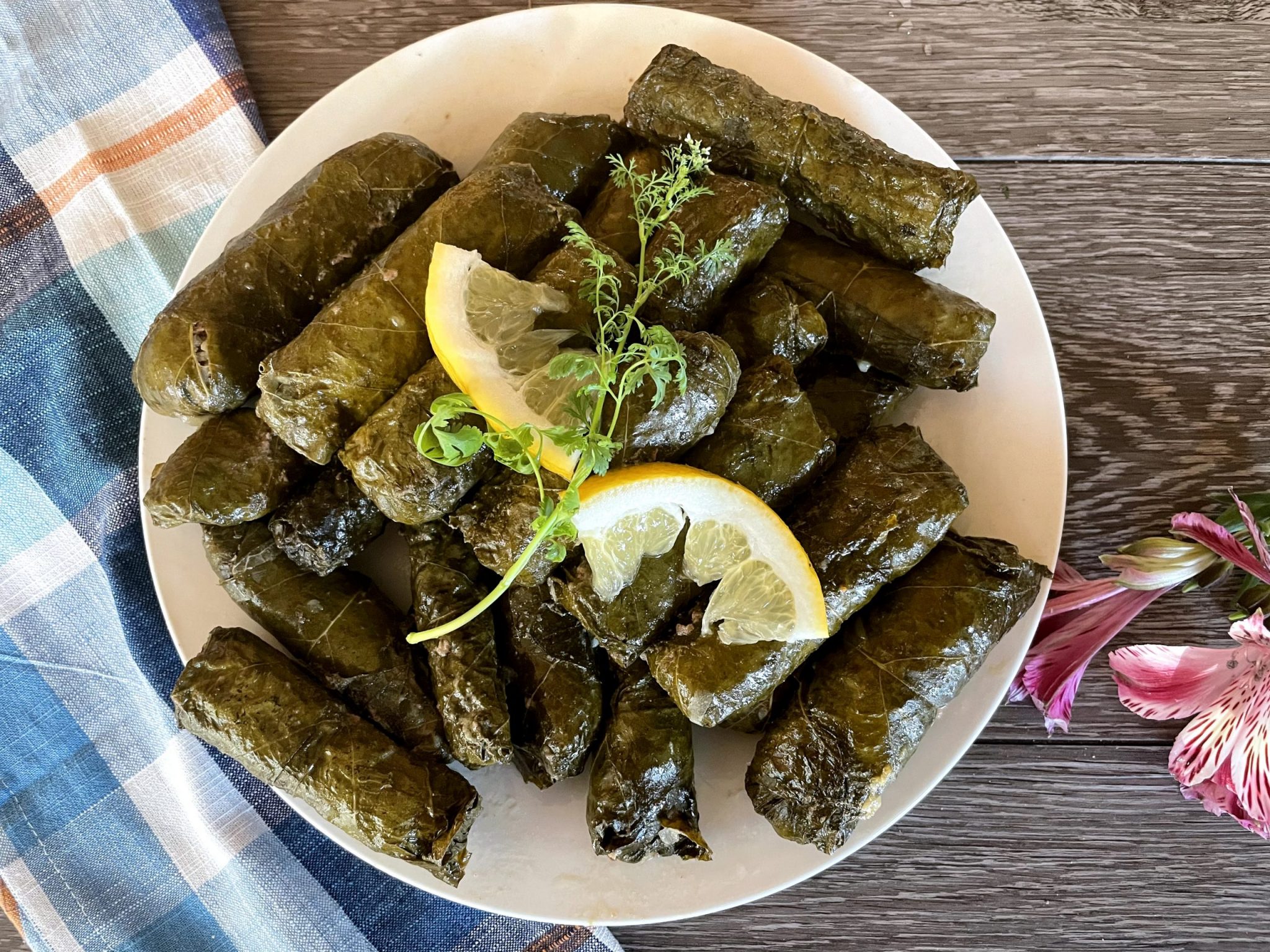 Grape leaves greek stuffed eatsmarter recipes recipe