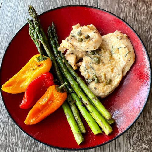 Chicken piccata without mushrooms