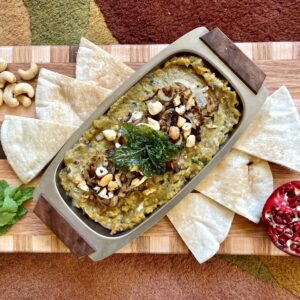 Smoky eggplant dip