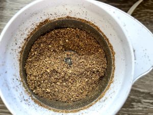 Grind spices in coffee grinder