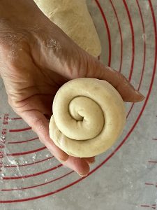 dough should look like a swiss roll