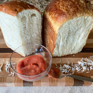 Sourdough coconut milk bread