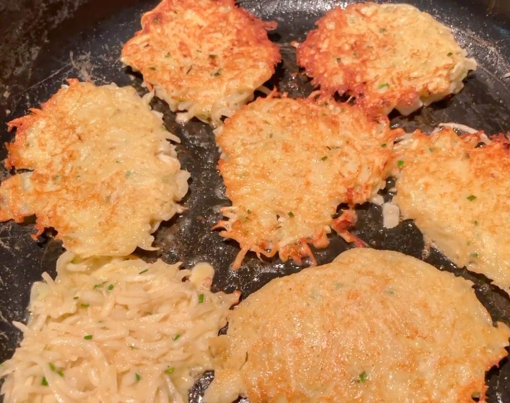 POTATO CHIVE PANCAKES - sammywongskitchen