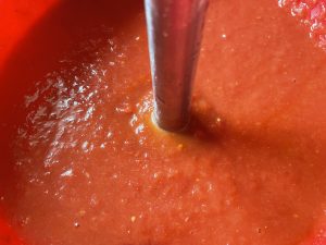 Tomato sauce consistency