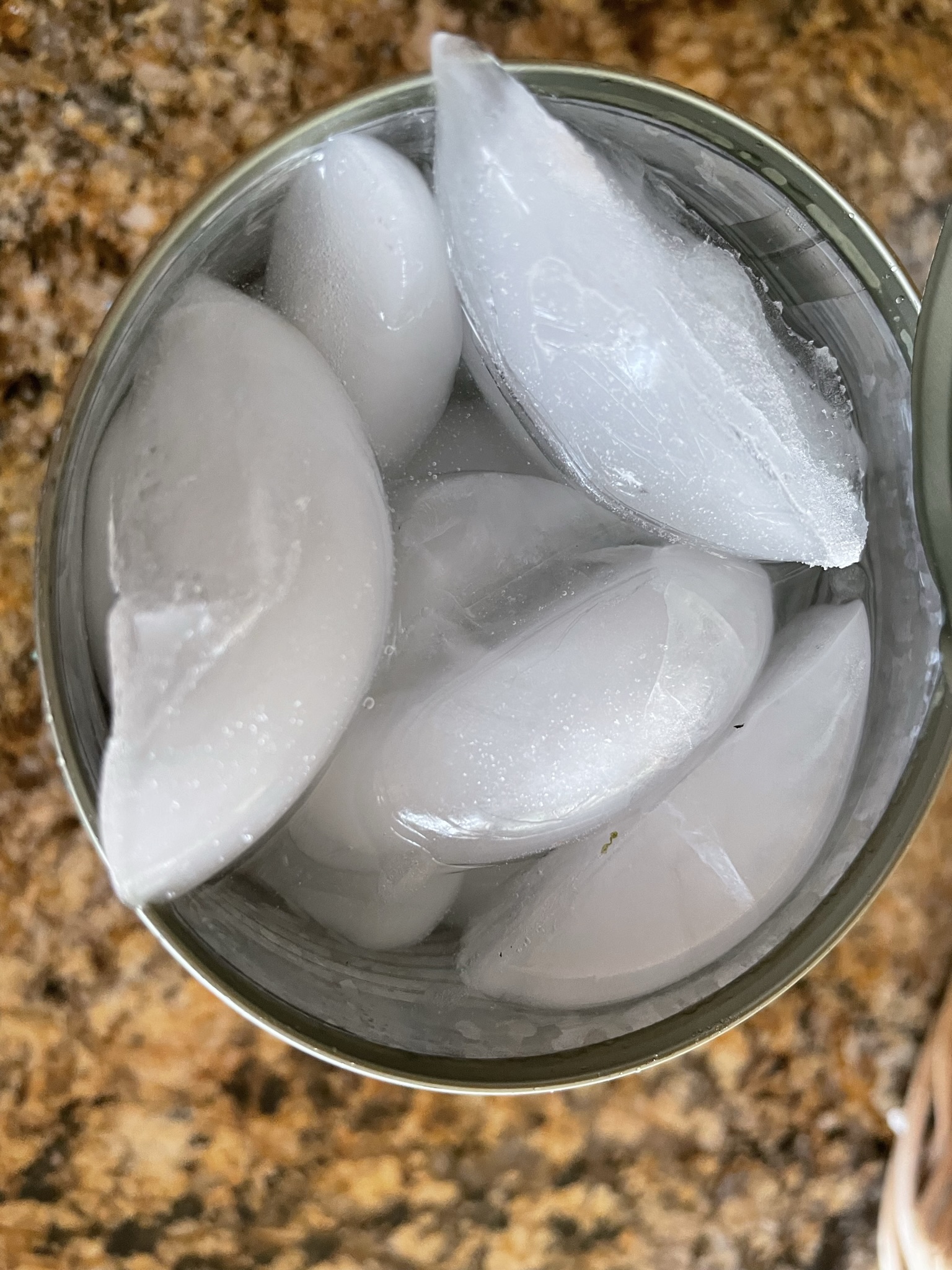 Add a can of iced water.