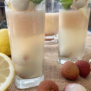 Lychee lemonade