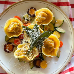 Winter squash tortellini