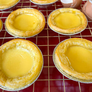 Chinese egg custard tarts