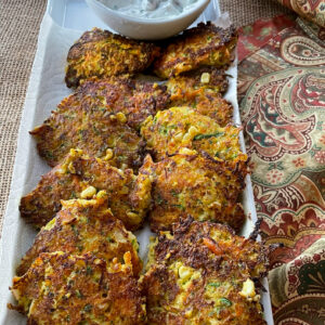 Gluten-free Veggie fritters