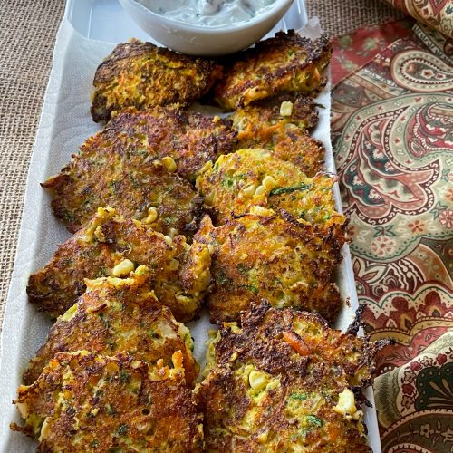 Gluten-free Veggie fritters