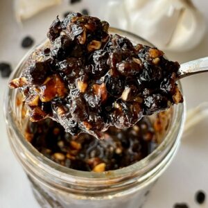 Simple garlic black bean sauce