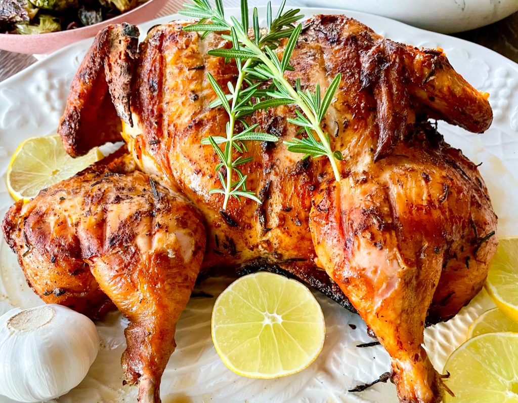 EASY GRILLED SPATCHCOCK CHICKEN - sammywongskitchen