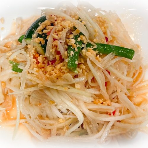 Thai papaya salad