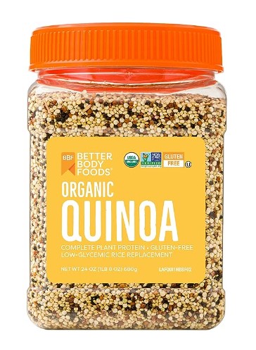 Tri-color quinoa