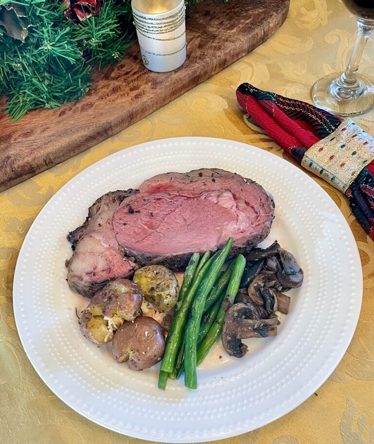 Tender prime rib