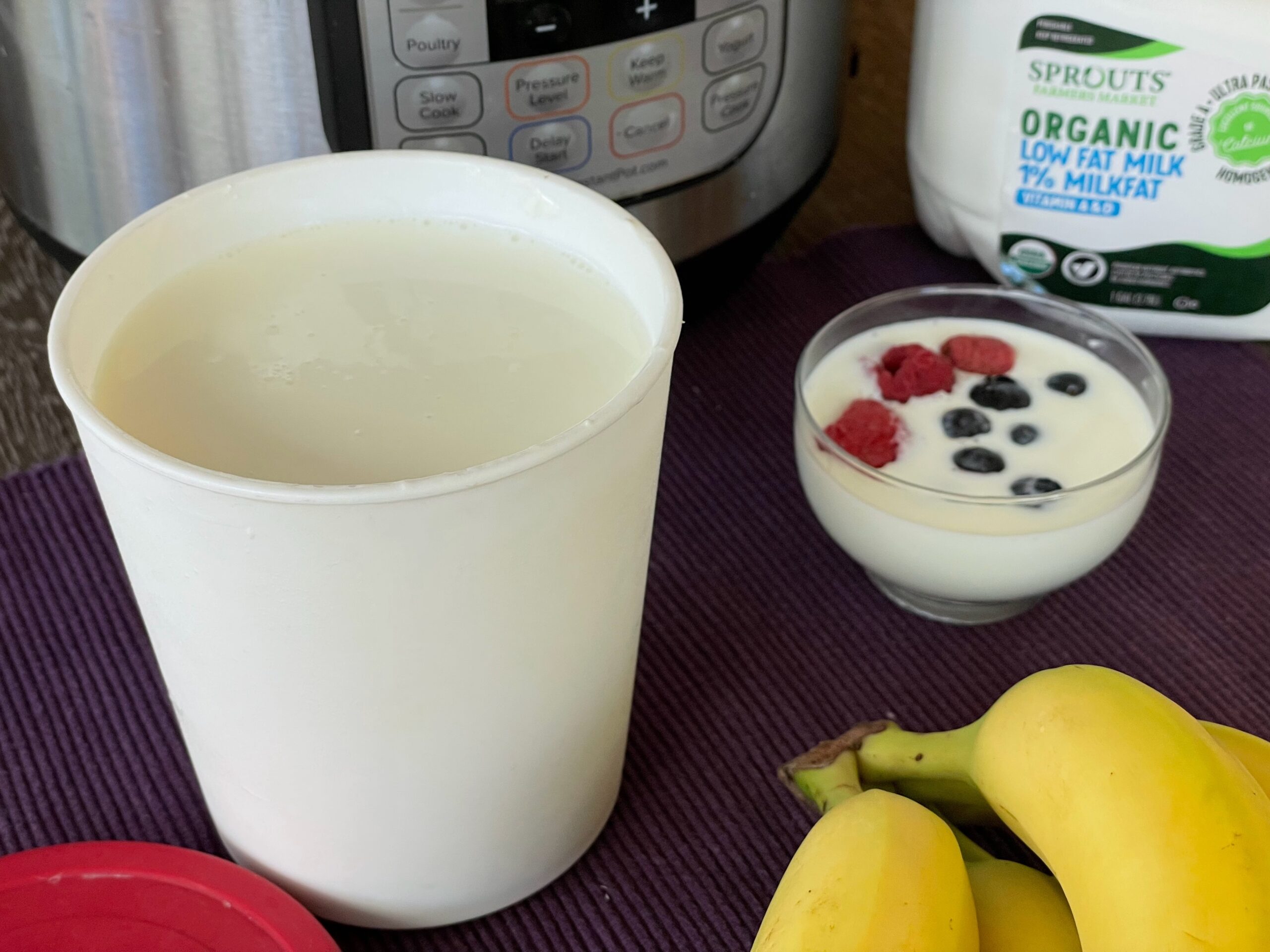 Instant pot yogurt