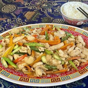 Chinese chicken stir fry